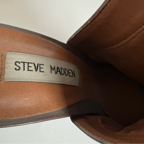 Steve Madden Carnabi chunky heel sandal, women’s size 9M, well loved, gray - Picture 5 of 9